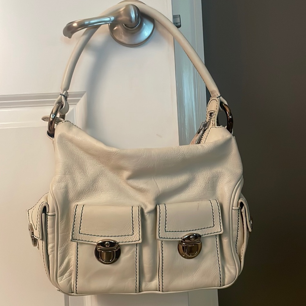 Marc Jacobs White leather handbag